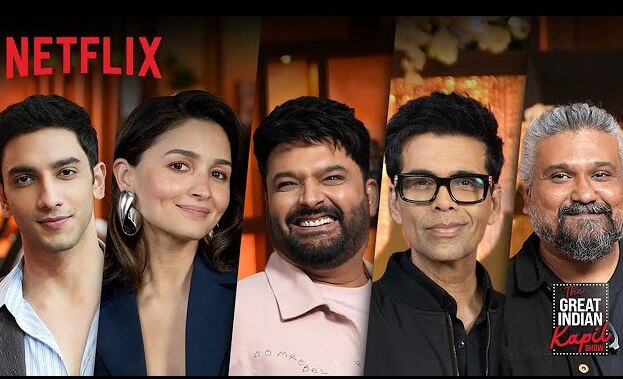 The Great Indian Kapil Show 2024 Bonded By Love Alia Bhatt, Karan Johar, Vedang Raina and Vasan Bala S2Ep1 Episode 1 Movie